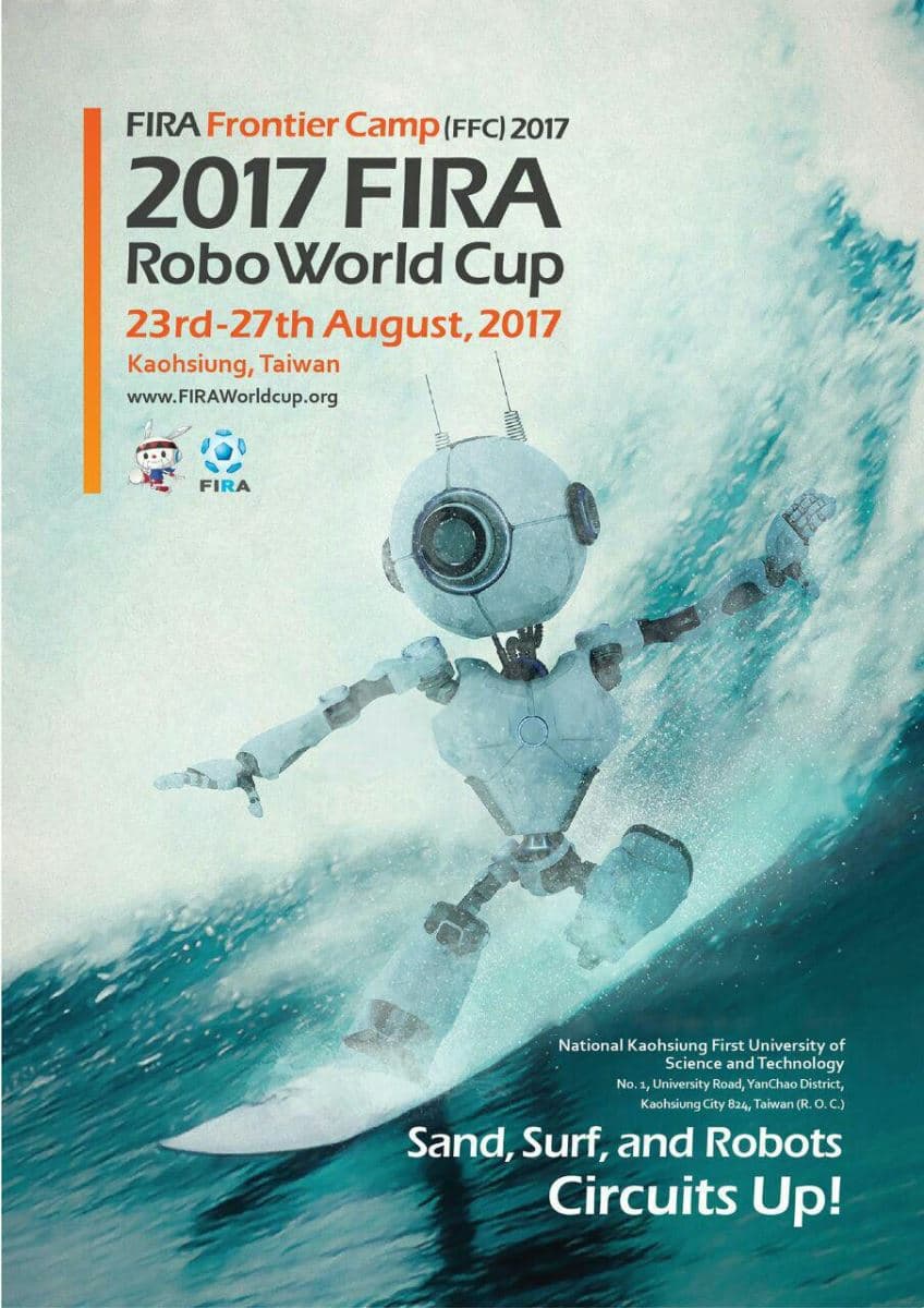 FIRA RoboWorld Cup and Congress 2017 Poster